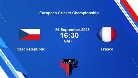 Czech Republic live score, schedule & player stats .